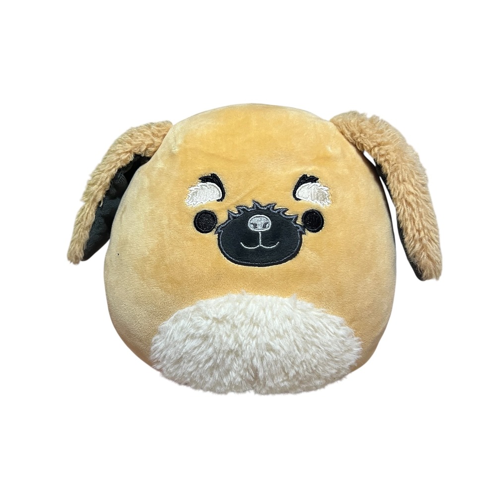 Squishmallows Bobzi The‎ Pekingese Dog 8" Plush Kellytoy Stuffed Animal Toy
